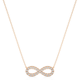 Infinity Diamond Necklace